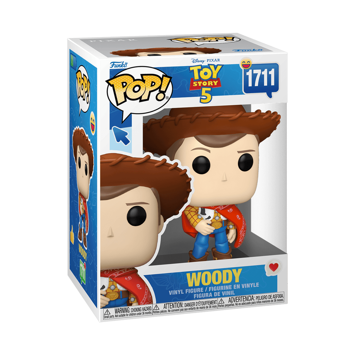 Funko POP Disney: Toy Story 5 ââ‚?Woody Collectible Vinyl Figure