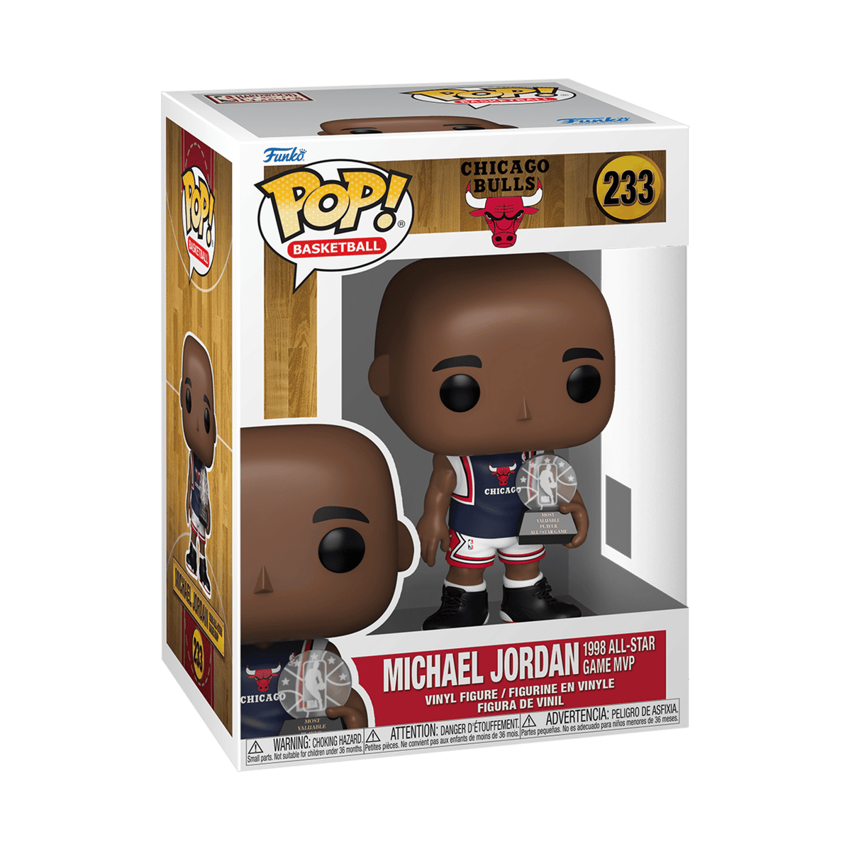 Funko POP! NBA: Bulls- Michael Jordan (1998 ASG MVP) Collectible Vinyl Figure