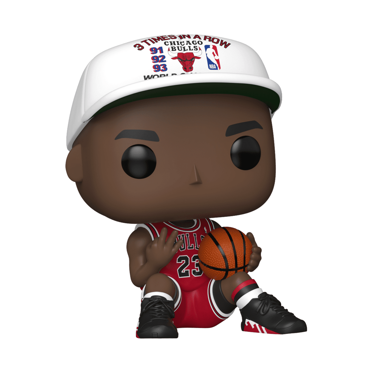 Funko POP NBA: Bulls- Michael Jordan (3x in a Row) Collectible Vinyl Figure